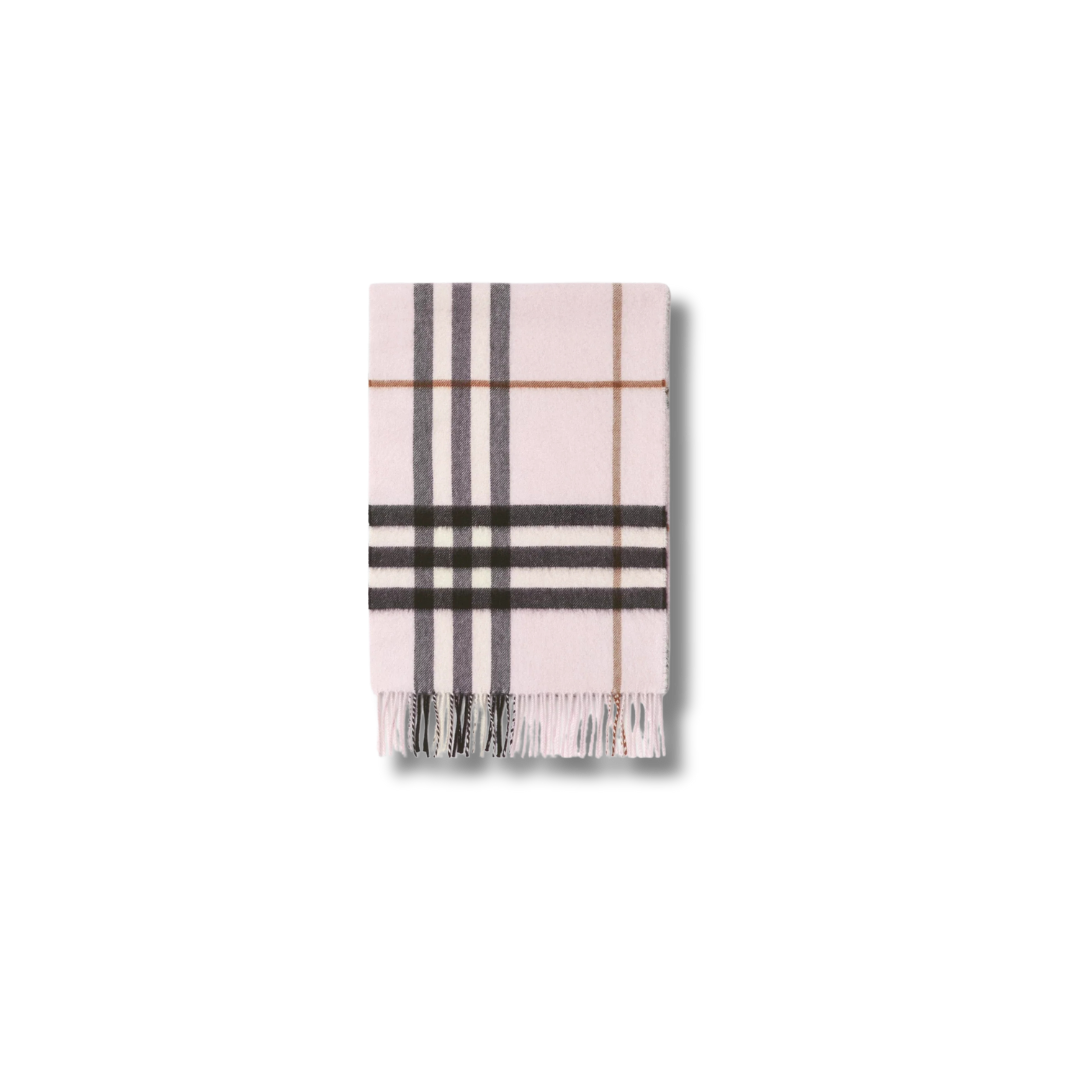 Burberry Check Cashmere Scarf