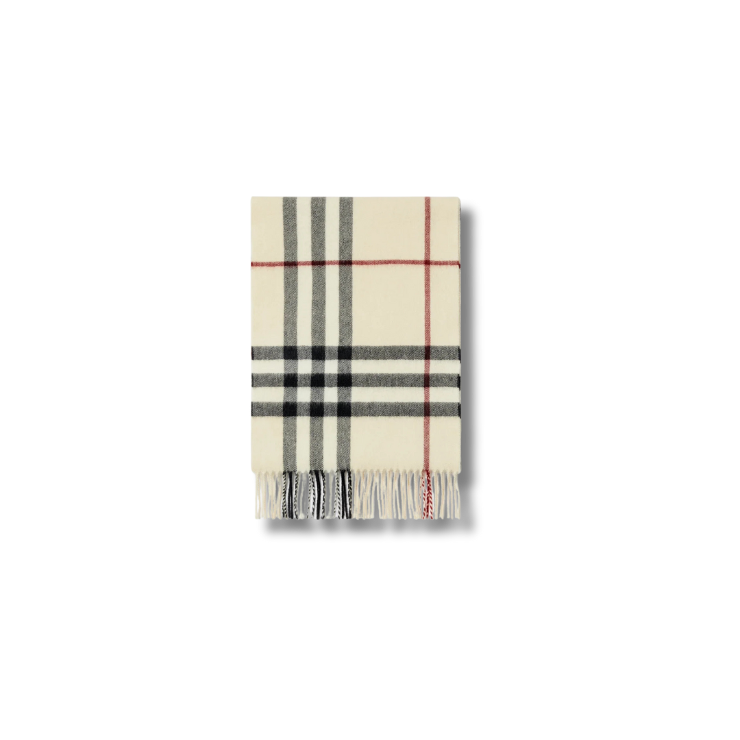 Burberry Check Cashmere Scarf