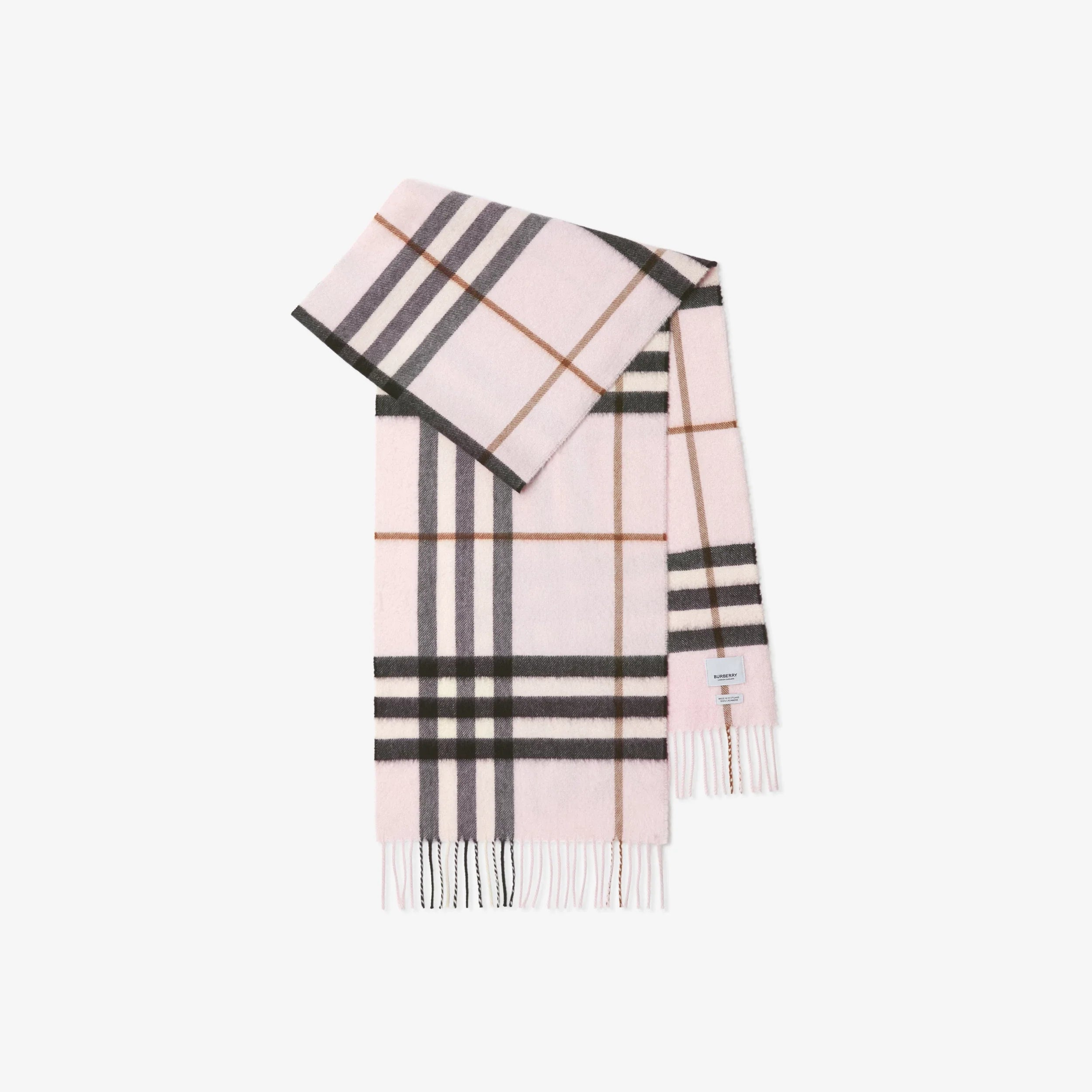 Burberry Check Cashmere Scarf