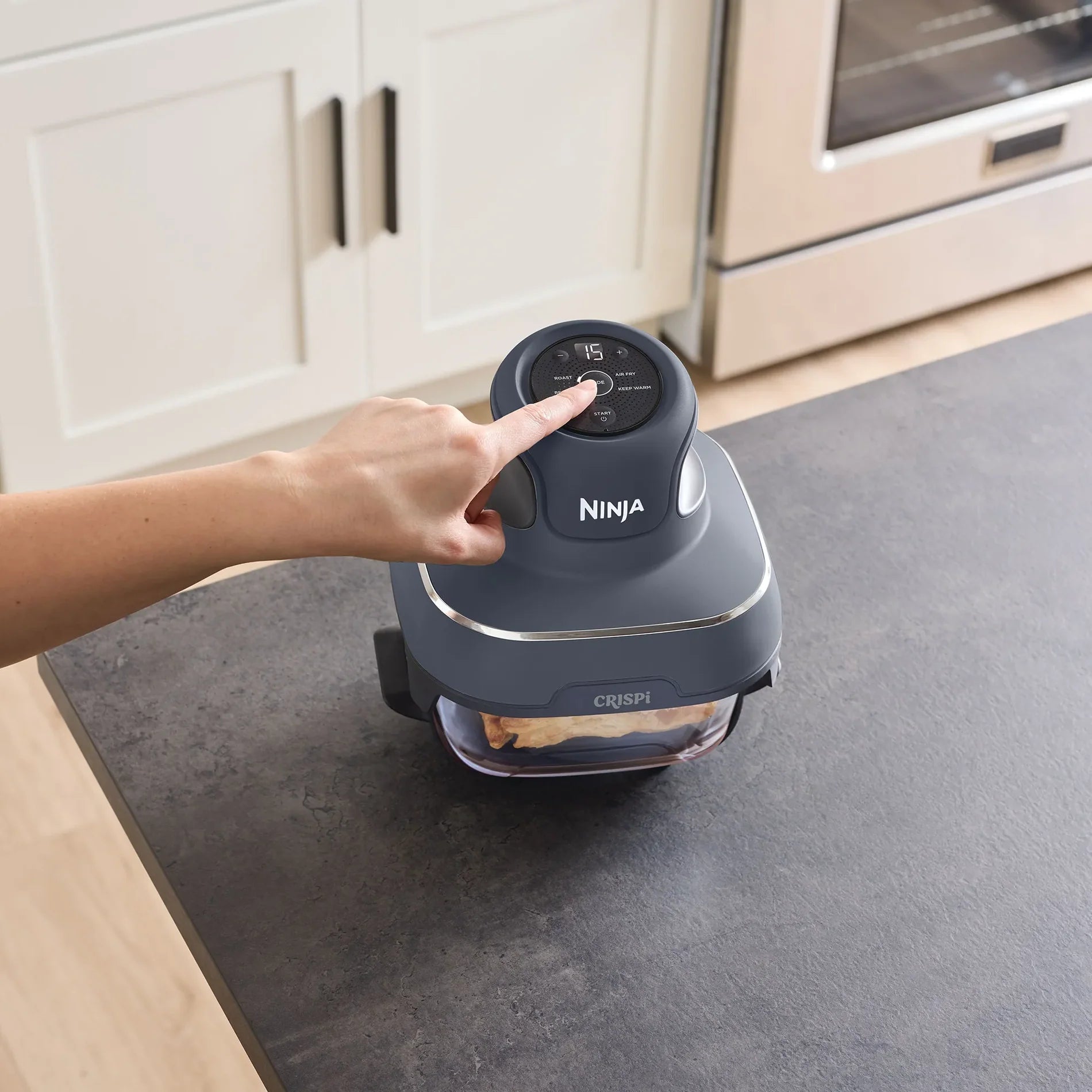 Ninja Crispi 4-in-1 Portable Glass Air Fryer